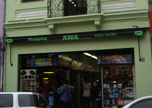 Shopping Awa Expo Center na Santa Efigênia